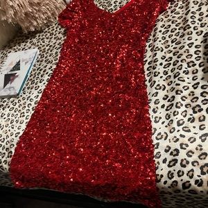 Beautiful sequin mini dress